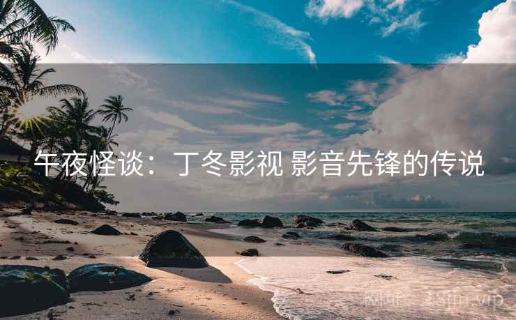 午夜怪谈：丁冬影视 影音先锋的传说