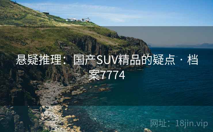 悬疑推理:国产SUV精品的疑点 · 档案7774 第1张 悬疑推理:国产SUV精品的疑点 · 档案7774 第1张